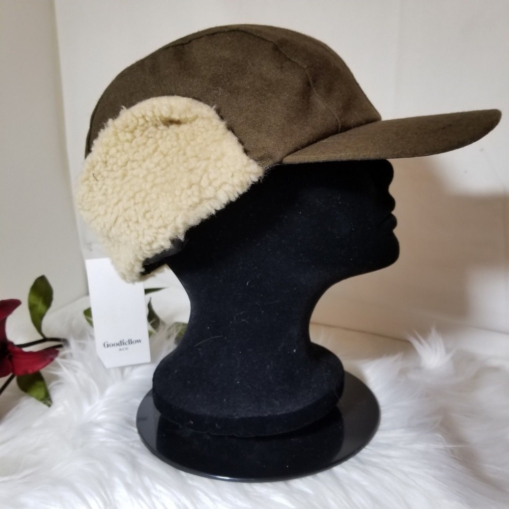 Men's Goodfellow & Co Sherpa Lined Snap Up Hat